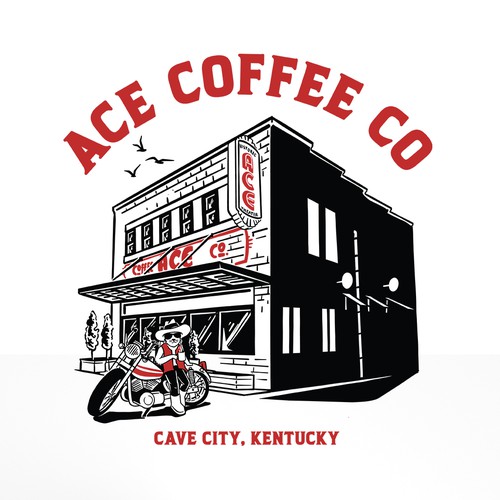 "Vintage Coffee Diner Mug Designs for adventure coffee shop" winning Cup or mug by TRA.