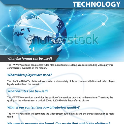 Create a corporate B2B brochure design Design by V.M.74