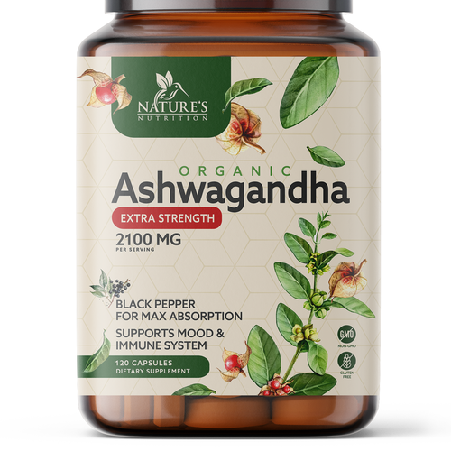 Ashwagandha Design Needed for Nature's Nutrition Design by artiss03
