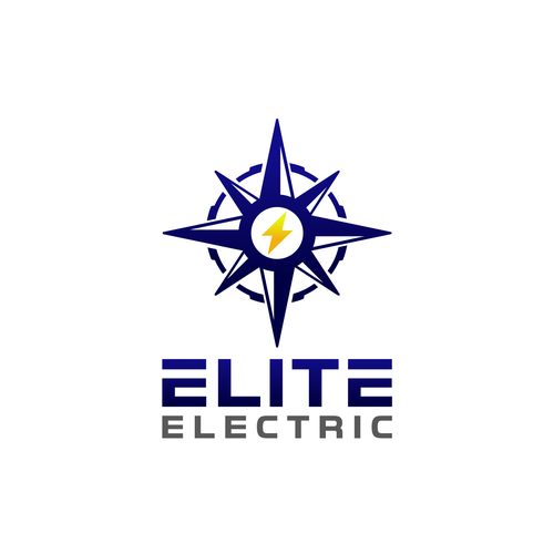 Elite Electric Co. Logo Design Design by HeyBro™