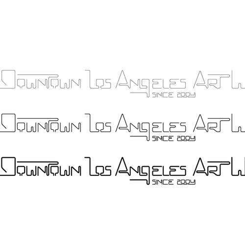 Downtown Los Angeles Art Walk logo contest Design by thewkyd