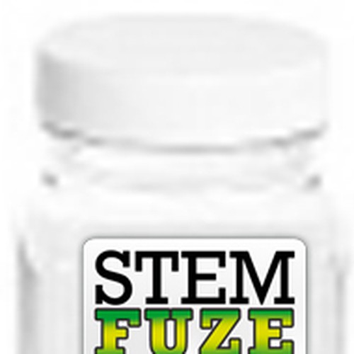 Create the next product label for StemFuze Design por CMethod