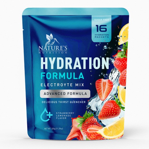 Refreshing Hydration Electrolytes Design Needed for Nature's Nutrition Design by a x i o m a ™