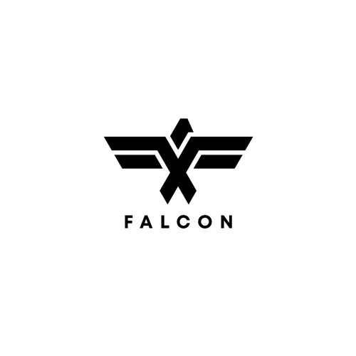 Falcon Sports Apparel logo Diseño de SOUAIN