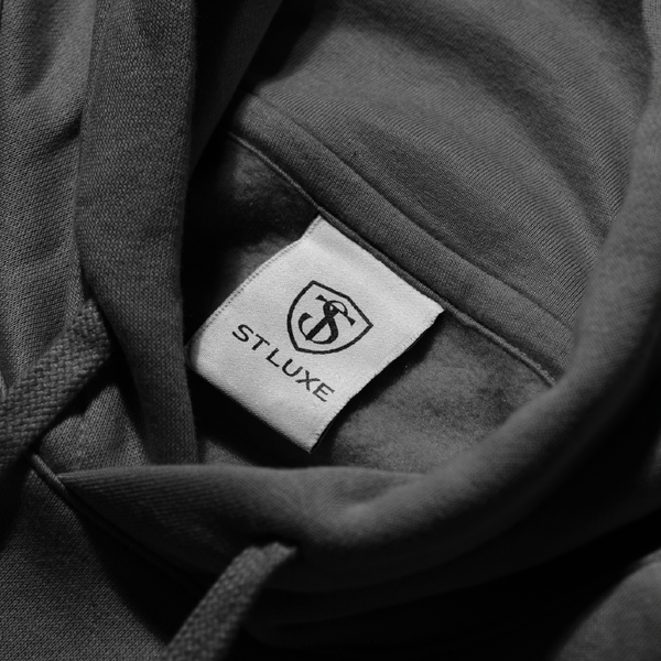 Classy typographic UNISEX Logo suitable for a LUXURY BRAND OF HOODIES