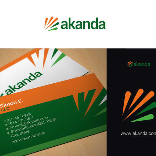 Create a brand identity for Akanda Design by hybryd