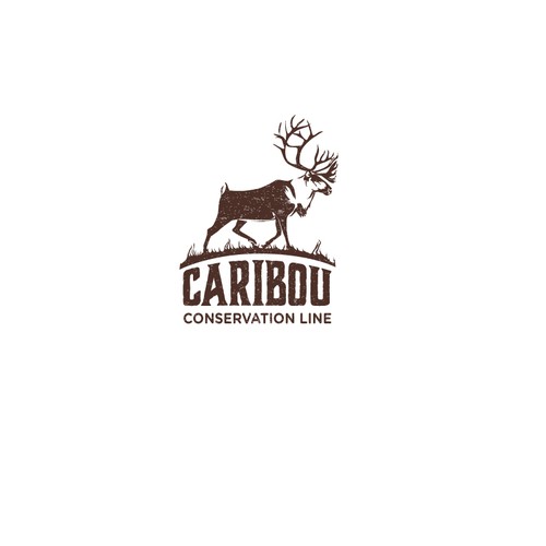 Logo design to help raise funds for Caribou species at risk in canada. Design by Anastasia Kristina