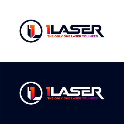 Please design the best logo for consumer laser industry for "1 Laser" Design by canda