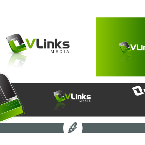 Create the next logo for VLinks Media デザイン by apstudio