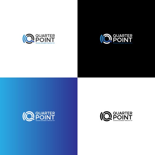 Design Quarter Point Logo Design Challenge por ekhodgm