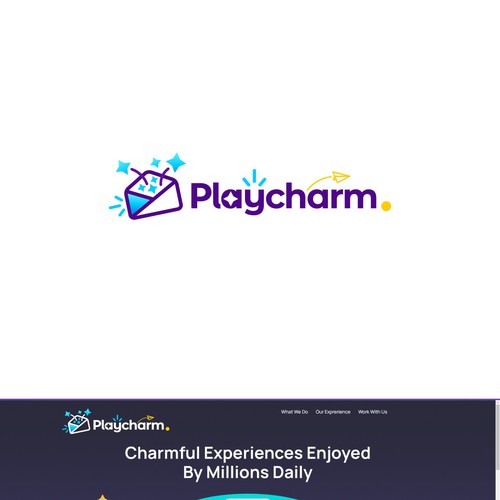 Playcharm Logo Design by InkSay Design