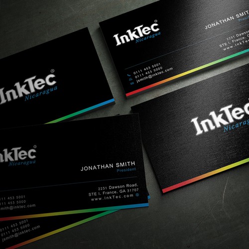 Create the next stationery for Inktec Nicaragua Design by Mili_Mi