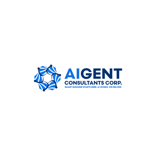 AI Agent Company: Appealing to small to medium sized businesses. Design by SimpleSmple™