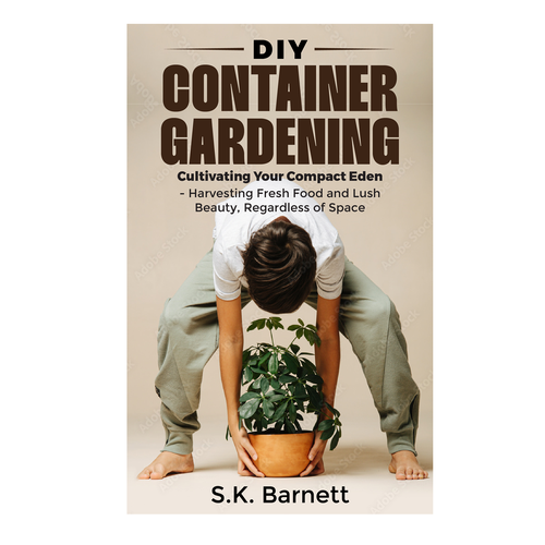 Container Garden Book cover Design by Bovan