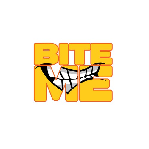 BITE ME LOGO DESIGN FOR AN ONLINE ORDERING FOOD APP Design von trunkandstump