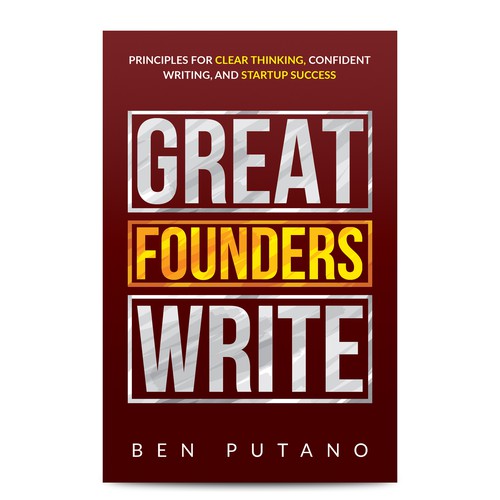 Design the cover of a writing book for entrepreneurs Design by HAREYRA