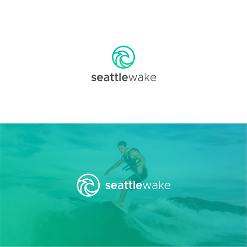 NEW logo for seattlewake -  wakesurfing logo Design by Reg Creative