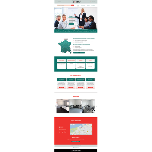 Web page design contest entry by FiveStarDesignerz