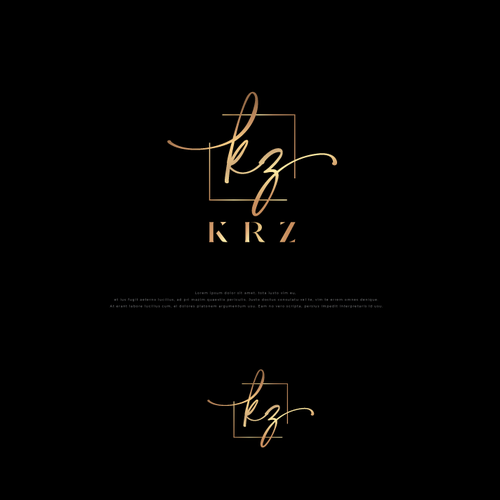 Personal Logo with design centered around the letter "Z" Design by CrissVons