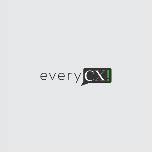 EVERY CX (Customer experience) logo for international SaaS product. Diseño de n_graphix