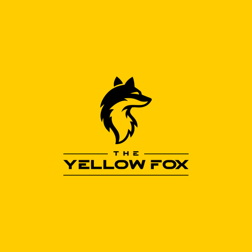 The Yellow Fox Design by ✅ Tya_Titi