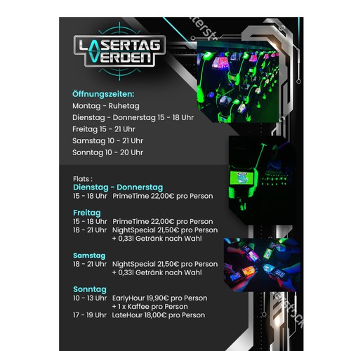 Postal, flyer o impreso propuesta en el concurso por bearbrick