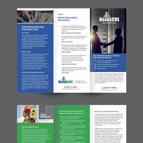 Designs | Nexus CRE - Marketing Brochure/Tri-Fold | Postcard, flyer or ...