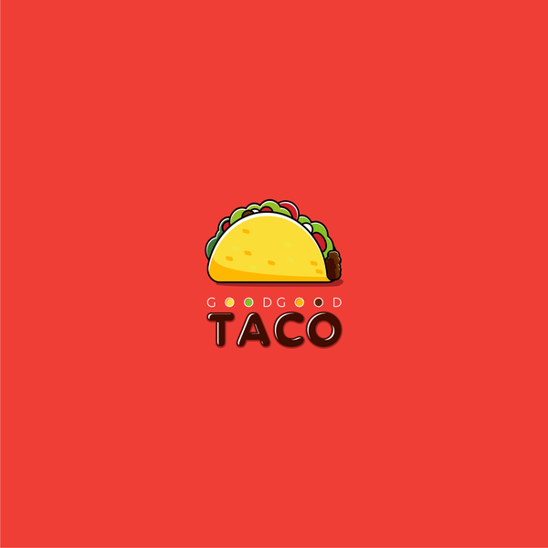 Diseño de semut hitam titulado "concept logo for Design a logo for a HEALTHY TACO business"