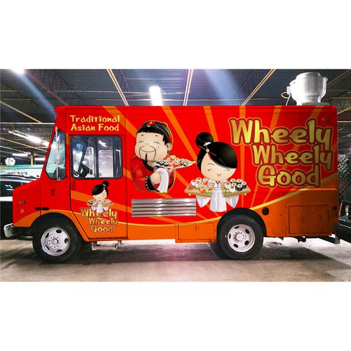 Wheely Wheely Good Food Truck Car Truck Or Van Wrap Contest