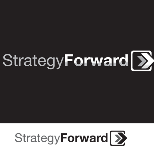 logo for Strategy Forward Design by xa0s