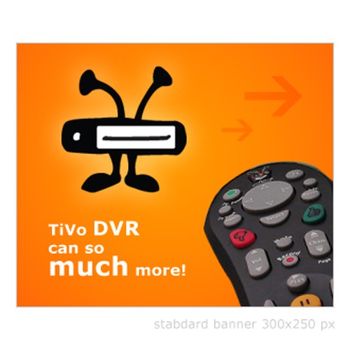 Banner design project for TiVo Réalisé par edgy