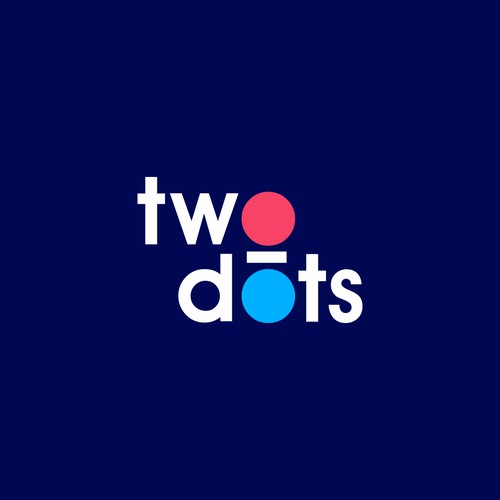 Two Dots Software Fraud Prevention Logo Design - Modern and Simple! Design by KAYA graphcis™