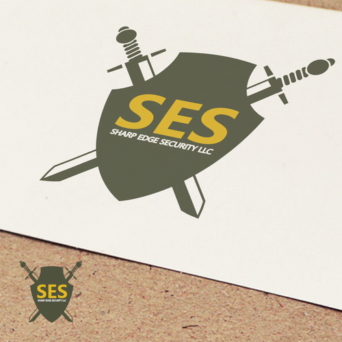 Create a military style unit logo for Sharp Edge Security, LLC Design by SasoDigital