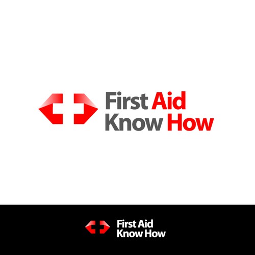 "First Aid Know How" Logo Design by p☻se