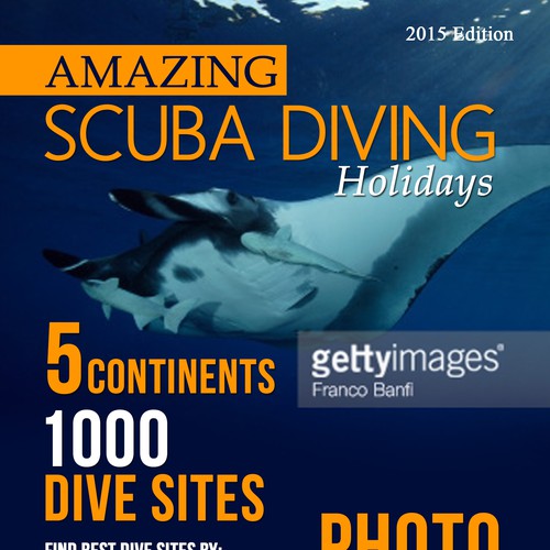 Design di eMagazine/eBook (Scuba Diving Holidays) Cover Design di T.Primada