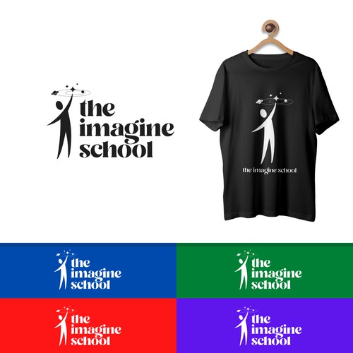 Design an innovative school logo that's elegant, inspiring, and fun! Design by Yosia Sebastian