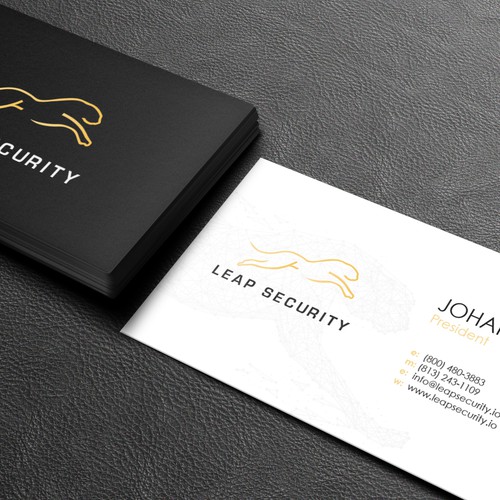 Hackers needing Minimal, Modern and Professional Business Cards....Be Creative!! Design por Azzedine D