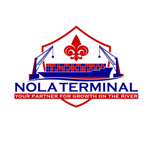 NOLA Terminal Logo Design by Faizio