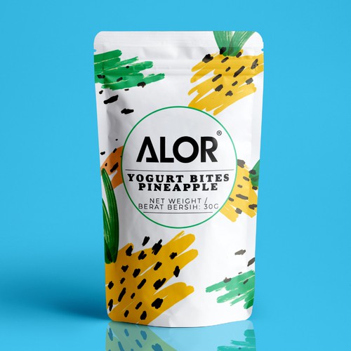 ALOR Yogurt Bites Design por Franklin Wold