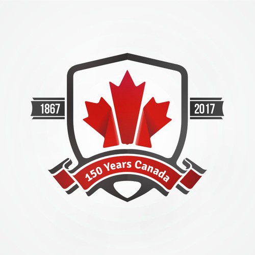 Community contest: Design Canada’s 150th birthday logo! Design by Shofieddin