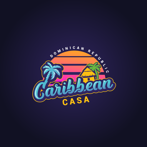 Airbnb logo, Caribbean location! Design by >>Jelena<<