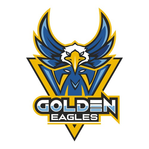 Basketball Team Logo for the 'Golden Eagles' (fast-tracked contest)! Design by Web Hub Solution