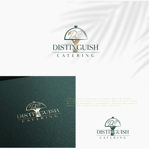 Distinguish Catering : A Taste of Home with a Luxurious Experience Design by CrissVons