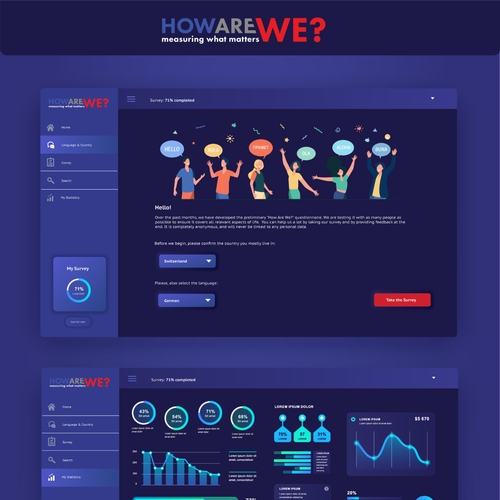 Web Survey Design (with add-on work) Design by AnjaW