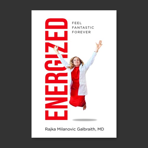 Design a New York Times Bestseller E-book and book cover for my book: Energized Design by MMQureshi