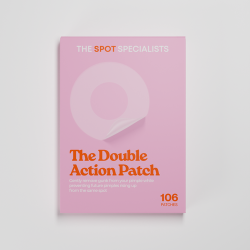 Pimple Patch PACKAGING to appeal to FEMALE BEAUTY user Design by Tamara.D