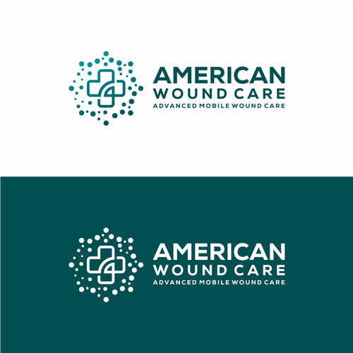 Clean logo for mobile wound care center Design by moncral