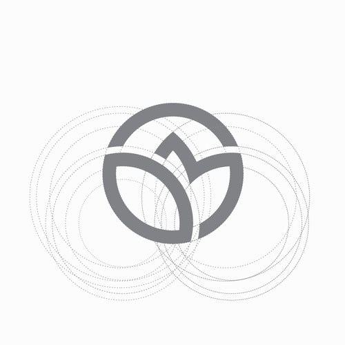 Design a aesthetic lotus logo for sophisticated apparel brand. Diseño de M!THUN