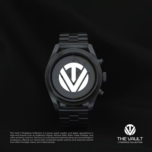 The Vault | Timepiece Collection Logo Contest Design by MD.AL HUSSAIN