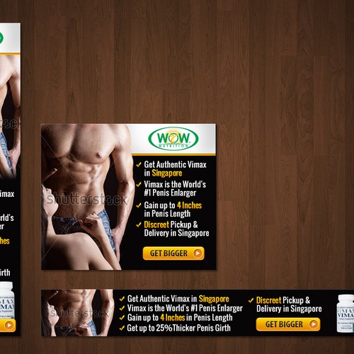 Penis enlargement banners Banner ad contest 99designs